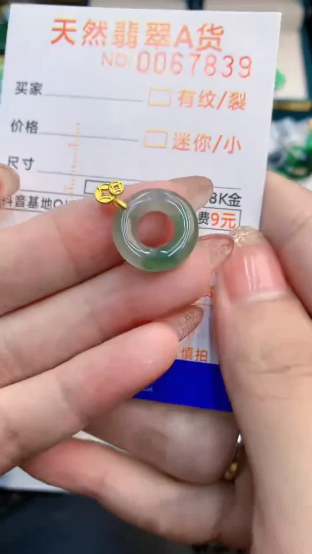 翡翠银S925镶嵌颈饰            8