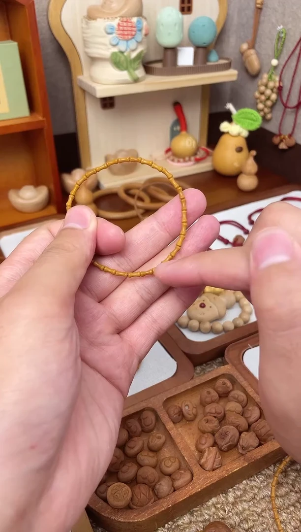 手串/手链核桃竹节手串一物一拍素款
