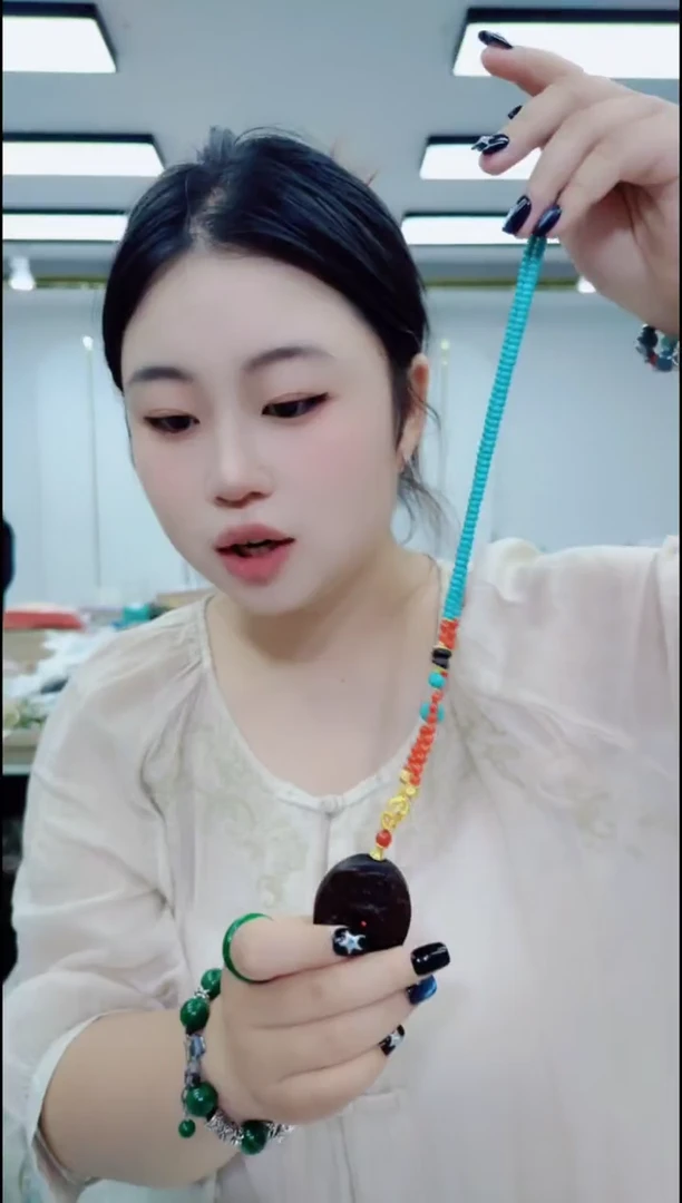 玛瑙/玉髓颈饰合金0952项链