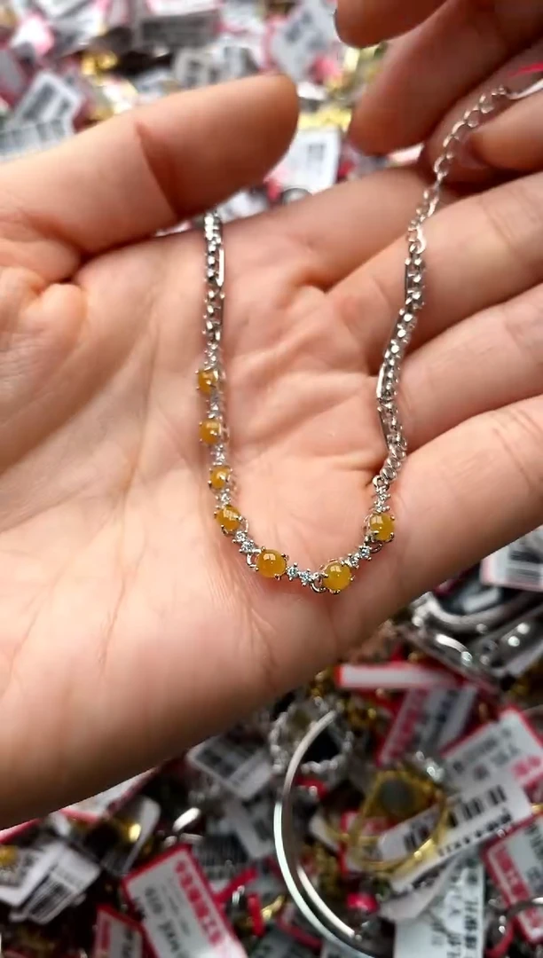 【闪购商品】翡翠戒指银S925镶嵌22222222     6
