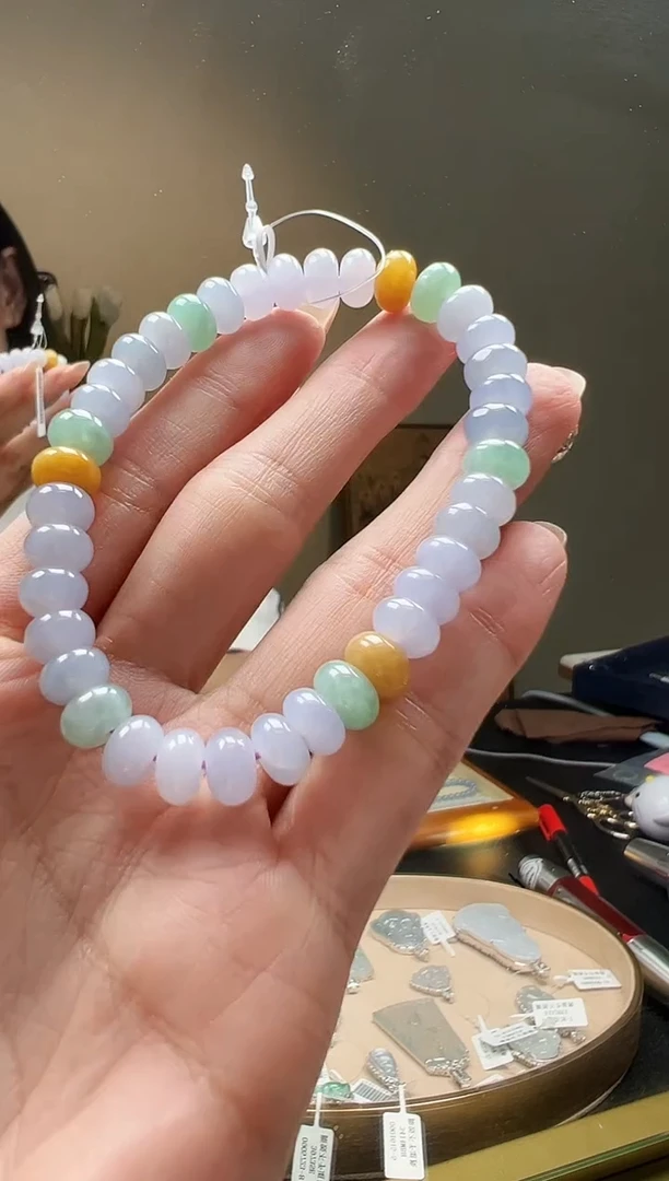 未镶嵌手串翡翠DFZ0908-207