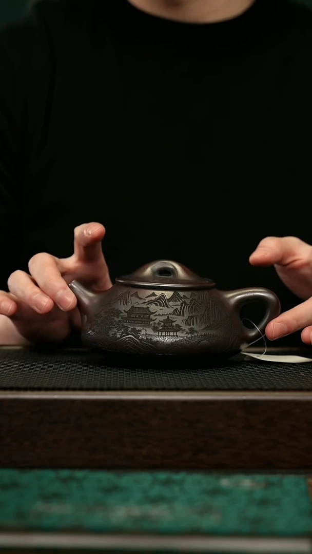 【闪购商品】紫砂茶壶宜兴原矿 手工 紫砂壶容量300CC