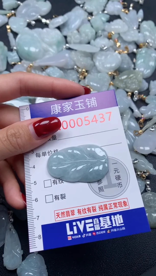 颈饰未镶嵌翡翠5437