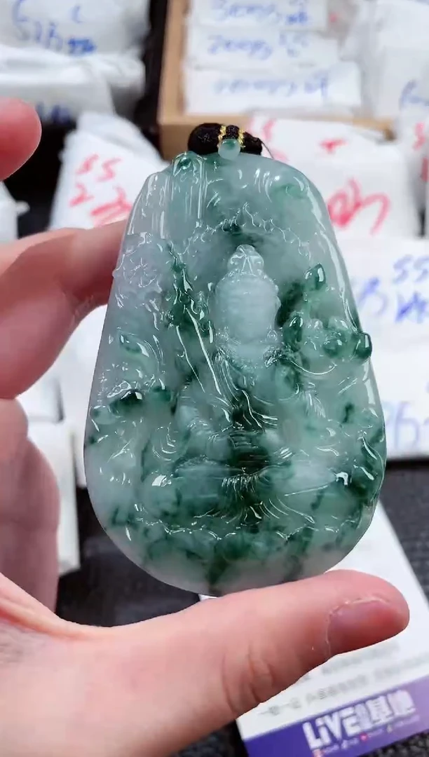 【闪购商品】翡翠颈饰未镶嵌00000029虚空