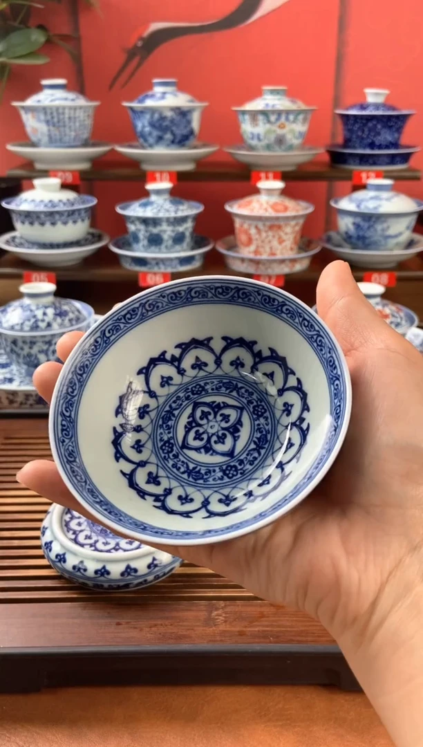 瓷器景德镇高温精选茶具