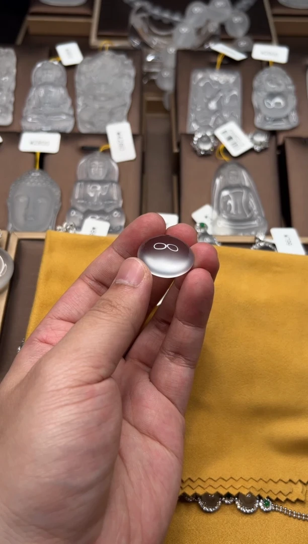 石英质玉裸石蛋面未镶嵌裸石蛋面