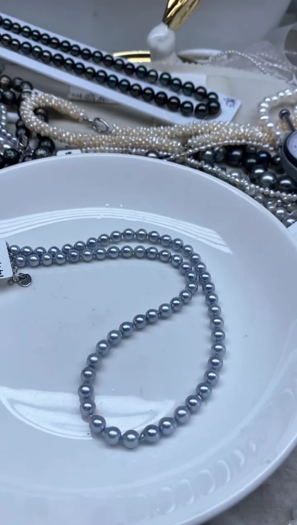 未镶嵌颈饰海水珍珠399