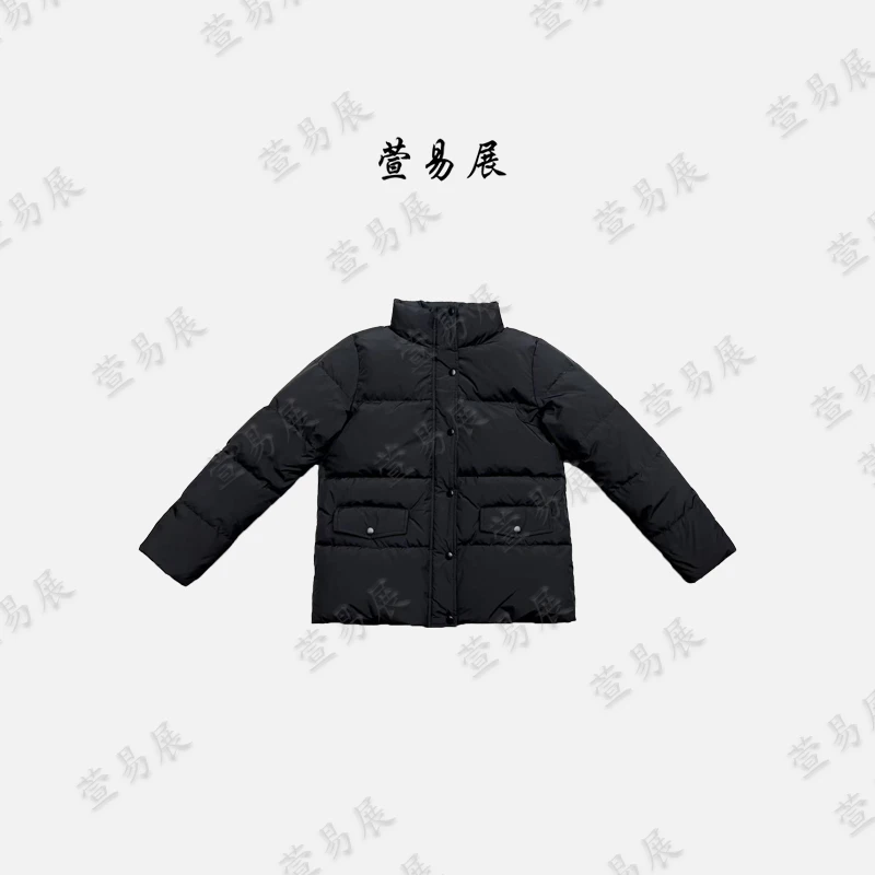 萱易展-“黑武士”90白鹅绒极寒系列防风腰带极简鹅绒服-WT101701