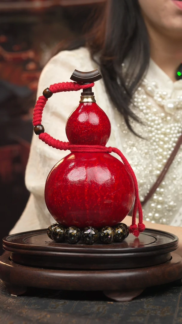 526号【500ML】大漆酒葫芦一物一拍