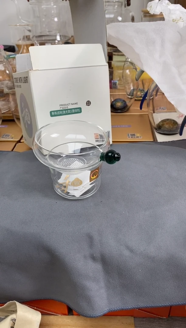 奉珠滤网墨绿色样品