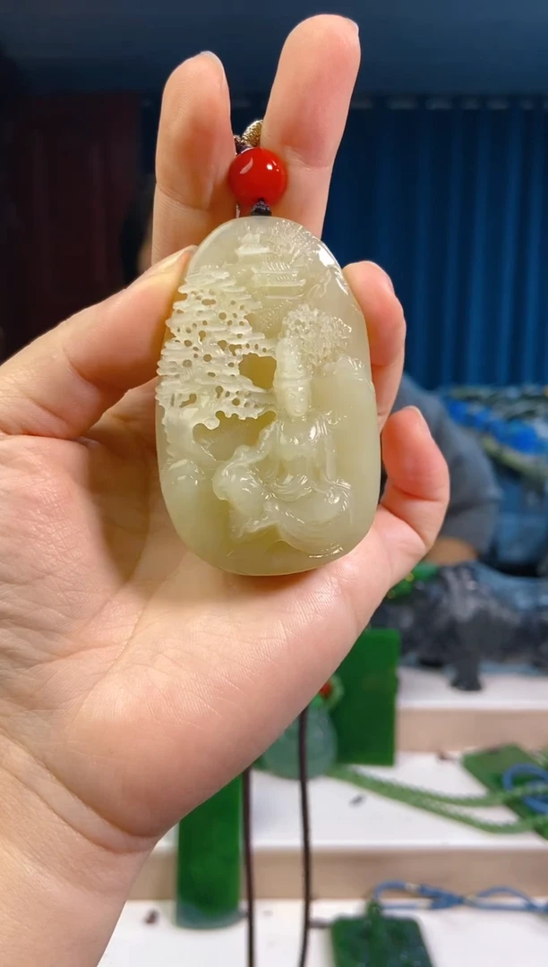 【闪购商品】和田玉挂件未镶嵌1
