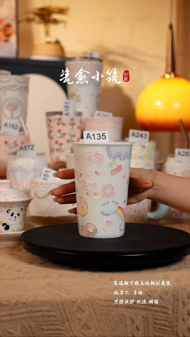 景德镇高温釉下彩创意瓷