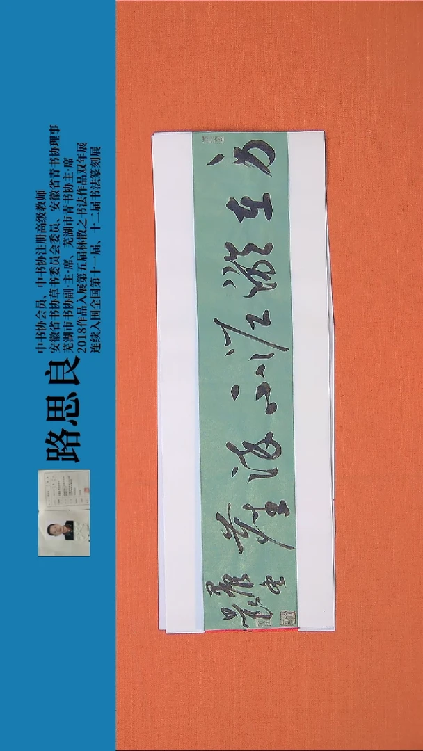 【闪购商品】书法书法作品路思良精品书法68*23