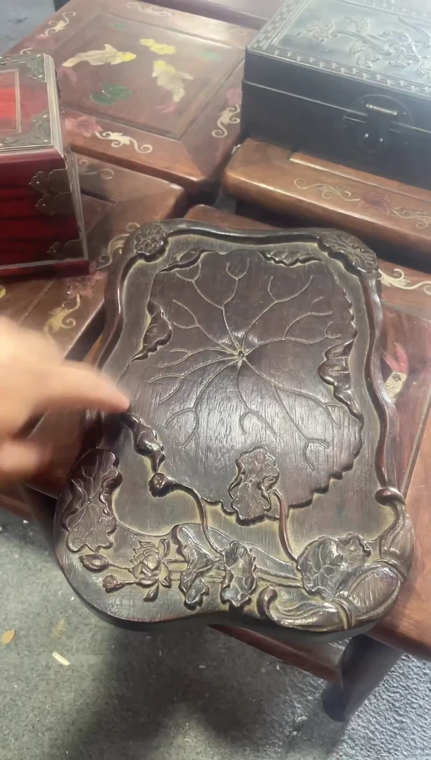 紫檀木类成套家具微州旧藏