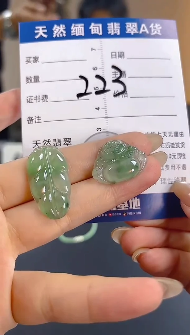 颈饰未镶嵌翡翠纯天然缅甸翡翠A货