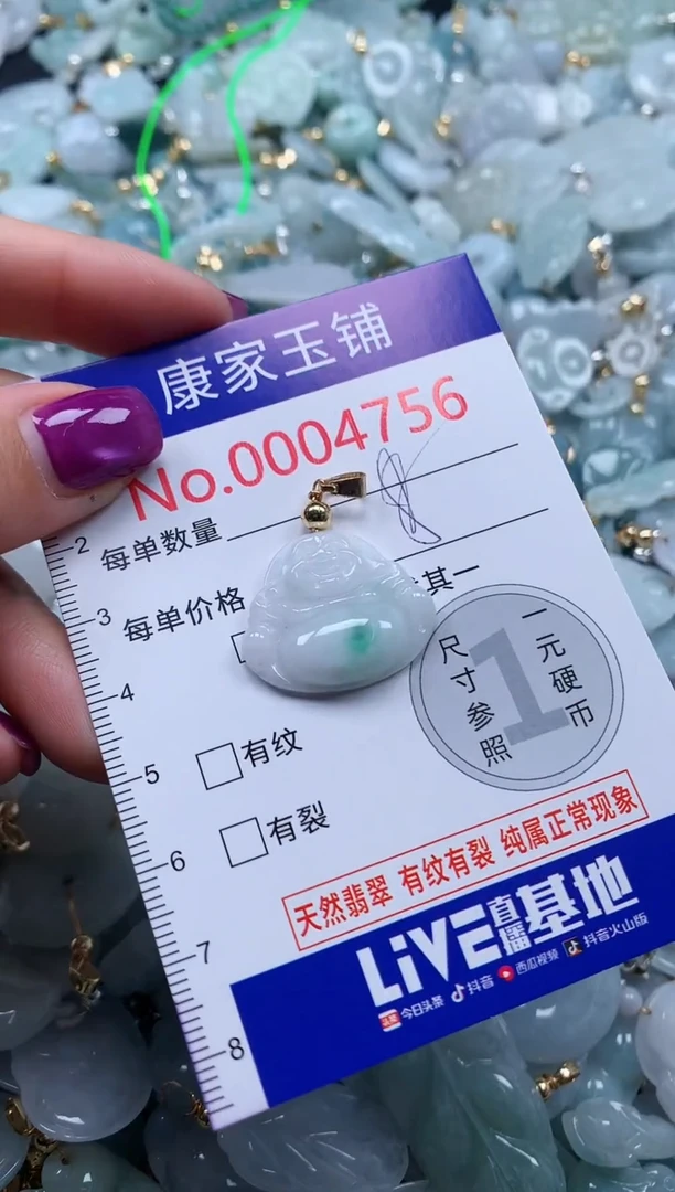颈饰未镶嵌翡翠4756