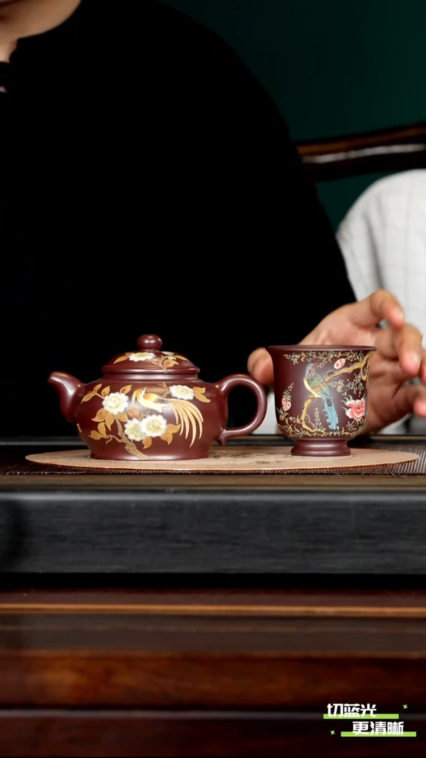 茶壶紫砂宜兴紫砂 PQZ 龙血砂