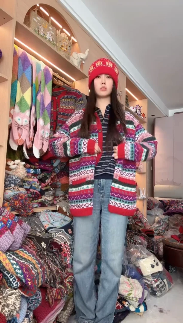 羊毛疯****！687毛衣