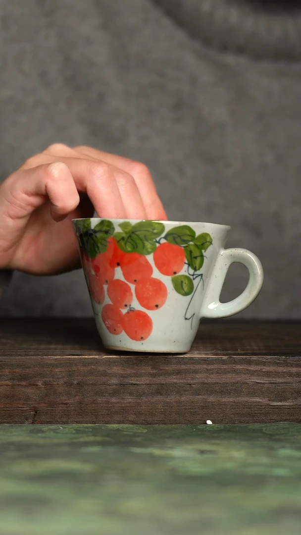 【闪购商品】杯青诗手工手绘瓷器