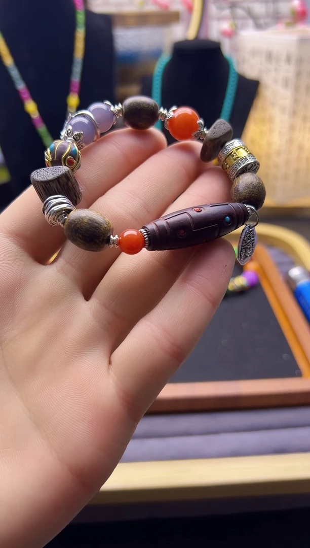 【闪购商品】翡翠手链银S925镶嵌S245``````