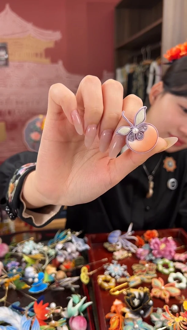 【闪购商品】刺绣苏绣世家非遗手工（胸针）