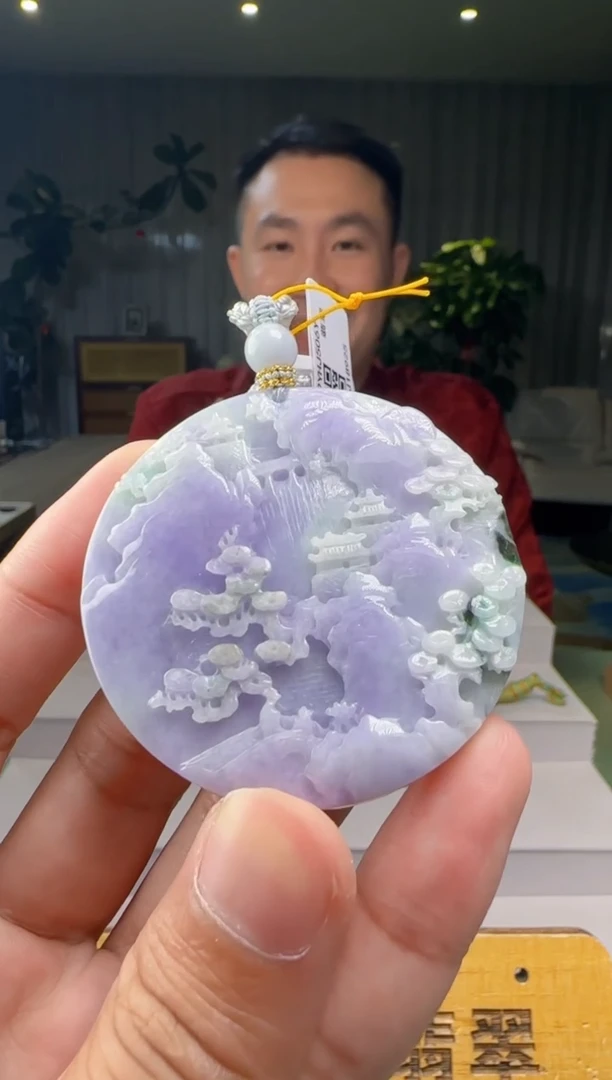 翡翠未镶嵌颈饰XM@@960Q3J18925