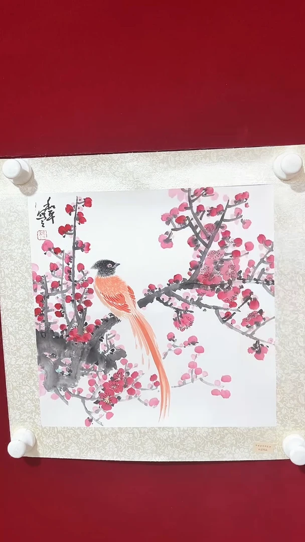 国画国画Y-杨和平花鸟1平尺