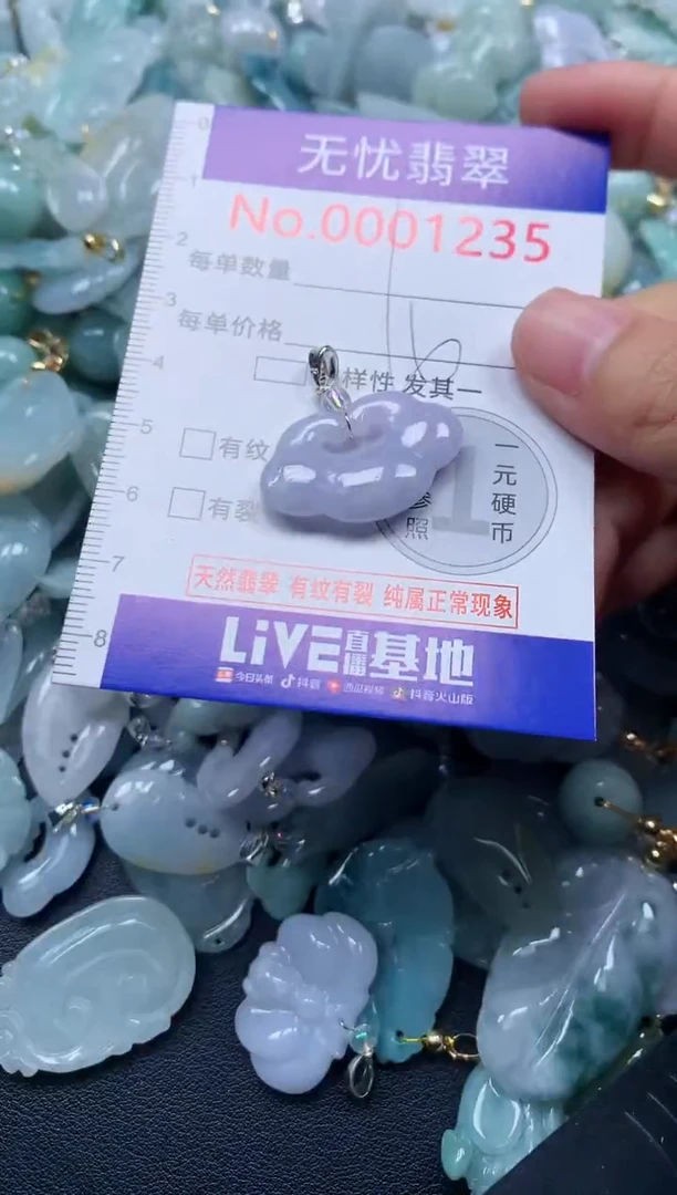 颈饰未镶嵌翡翠1235