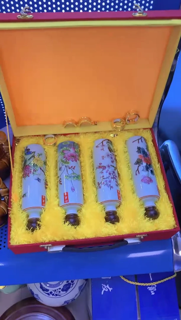 半斤装春夏秋冬陶瓷空酒坛