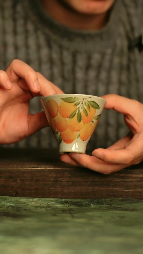 瓷器青诗集手工手绘瓷器