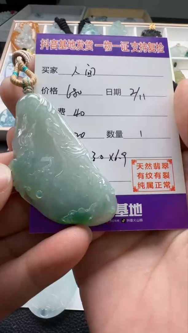 【闪购商品】翡翠颈饰未镶嵌11111111