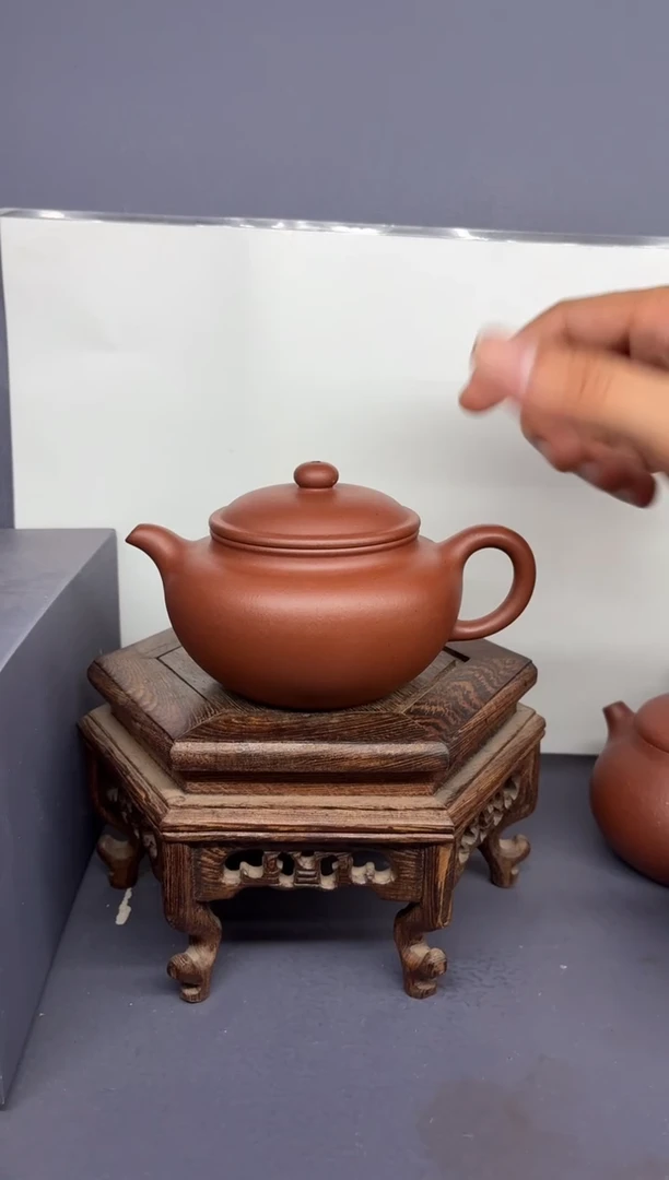 茶壶紫砂底槽清 永福莲子