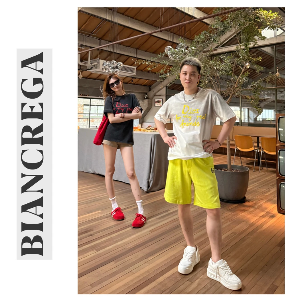 【王小国 x BIANCERGA】巴家 25s“双B麦穗”休闲短裤 8002
