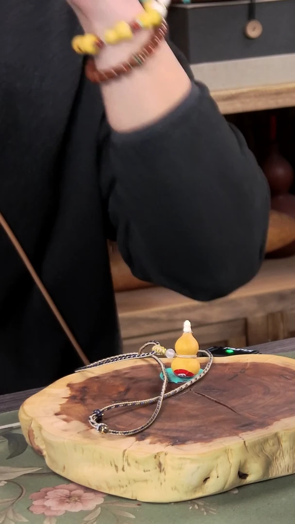 加**?古艺高师傅葫芦脖挂 编号68