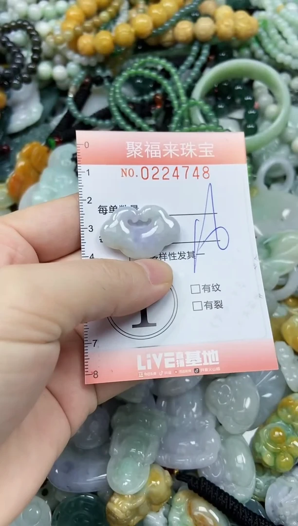 未镶嵌挂件翡翠闪购0224748