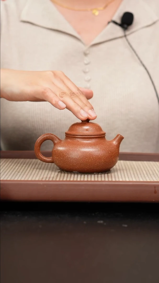 【闪购商品】紫砂茶壶朱段容天200