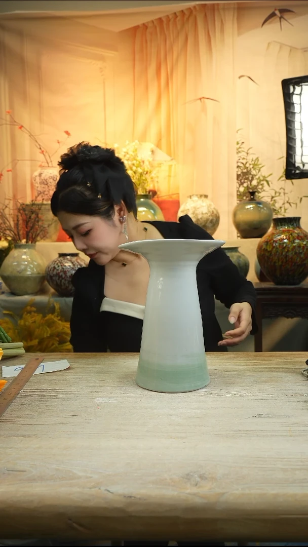 高度25口径18陶瓷花瓶