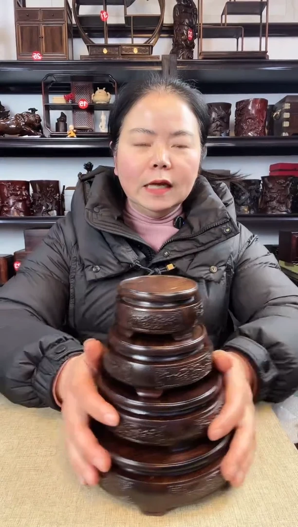 木老李红木工艺品电脑一套