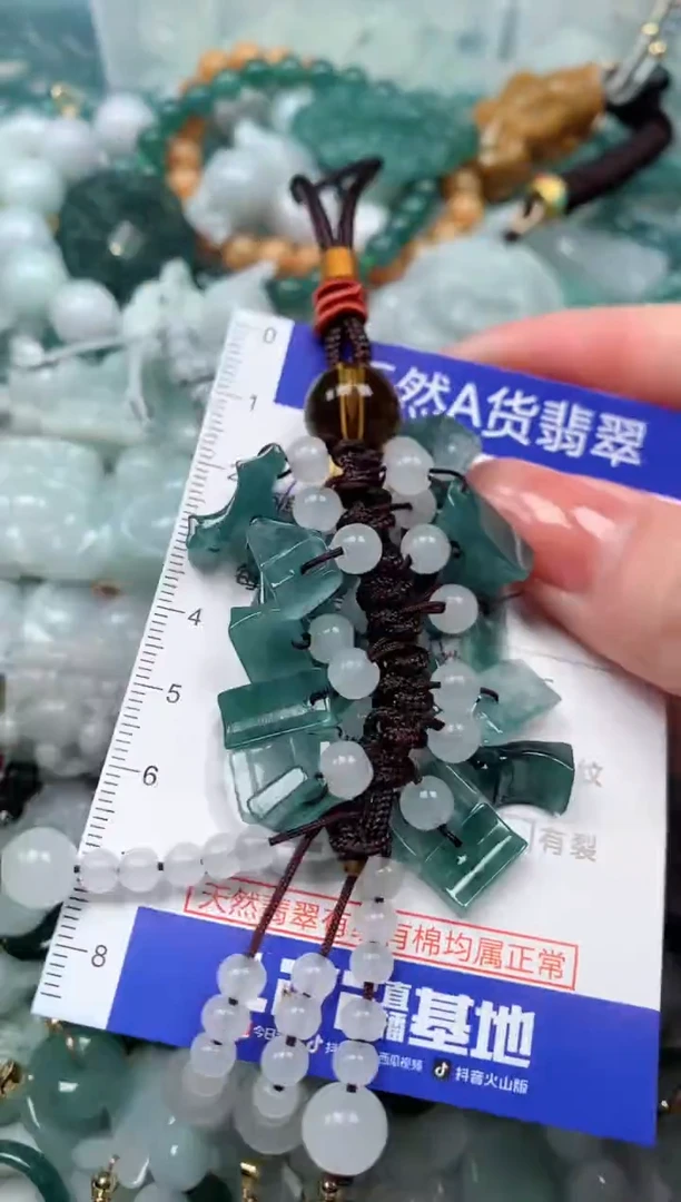 【闪购商品】翡翠颈饰未镶嵌00002180多样性发其一