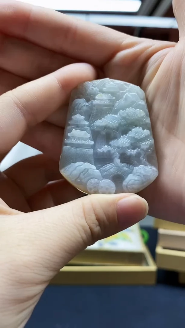 颈饰未镶嵌翡翠翡翠吊坠