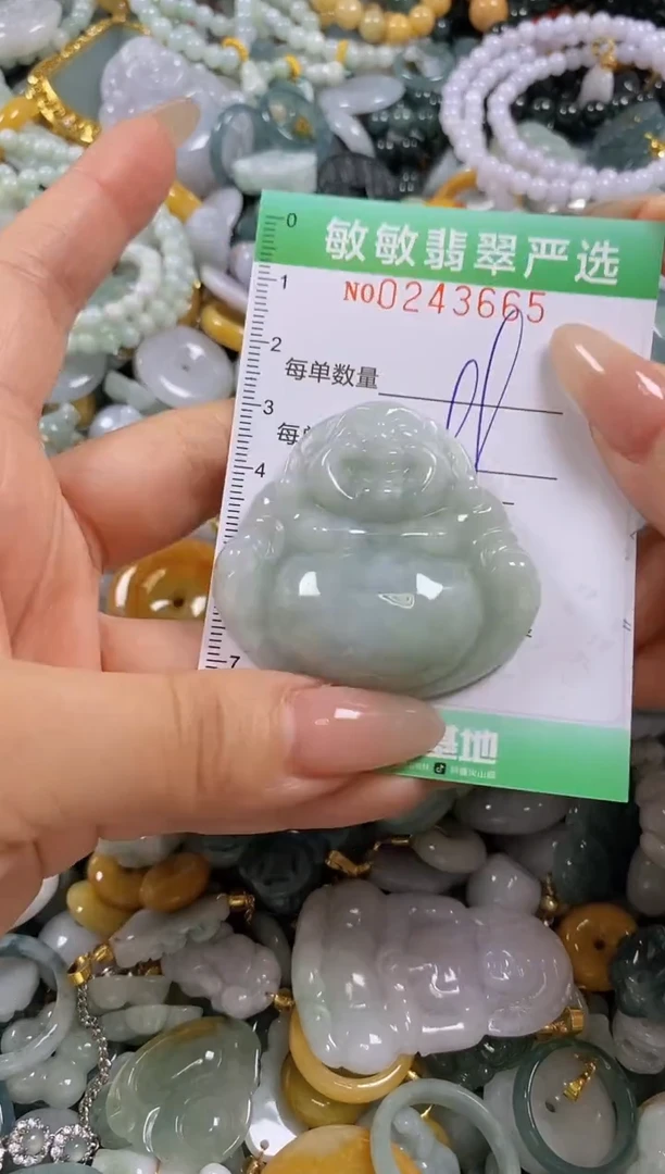 翡翠未镶嵌颈饰闪购0243665