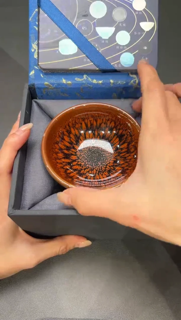 茶盏79@@建窑建盏主人杯