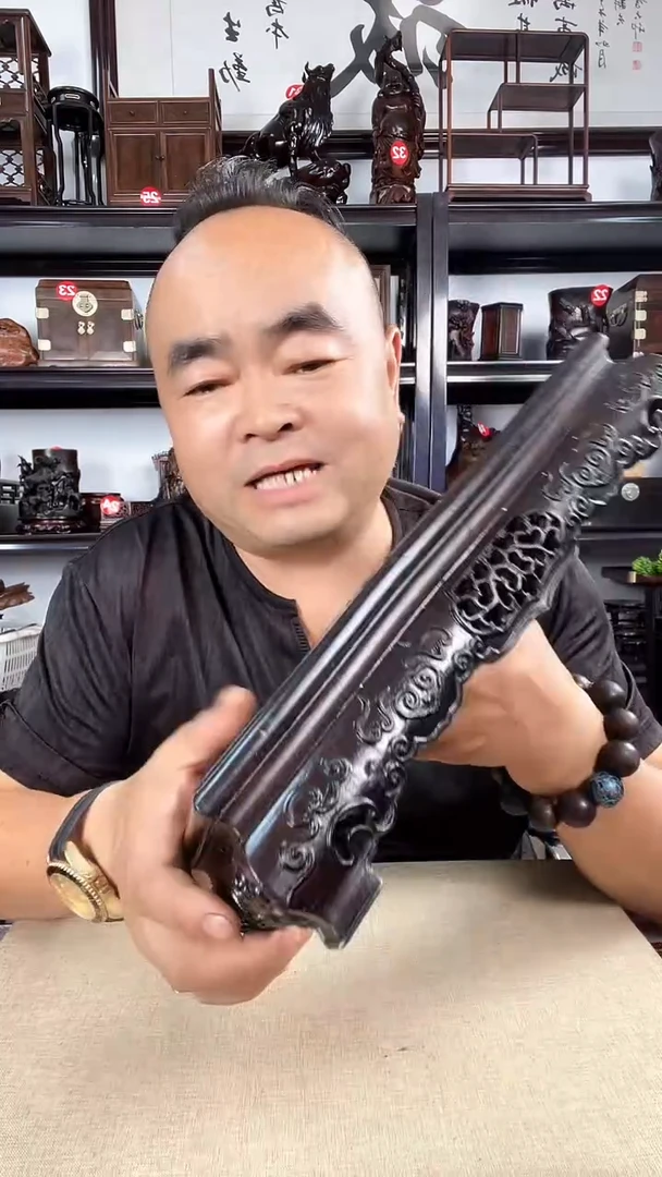 木71瑕疵老李红木工艺品