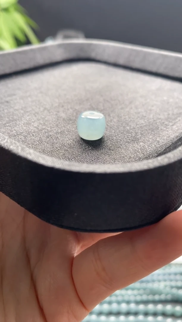 未镶嵌手链翡翠散珠卡10MM老型珠