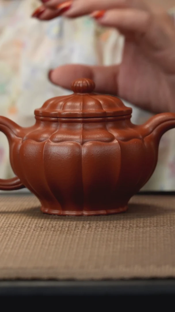 茶壶紫砂生砂筋纹掇只200c