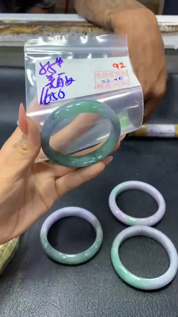 未镶嵌定制翡翠美**092毛货需精细抛光定制+多样性发1+1650