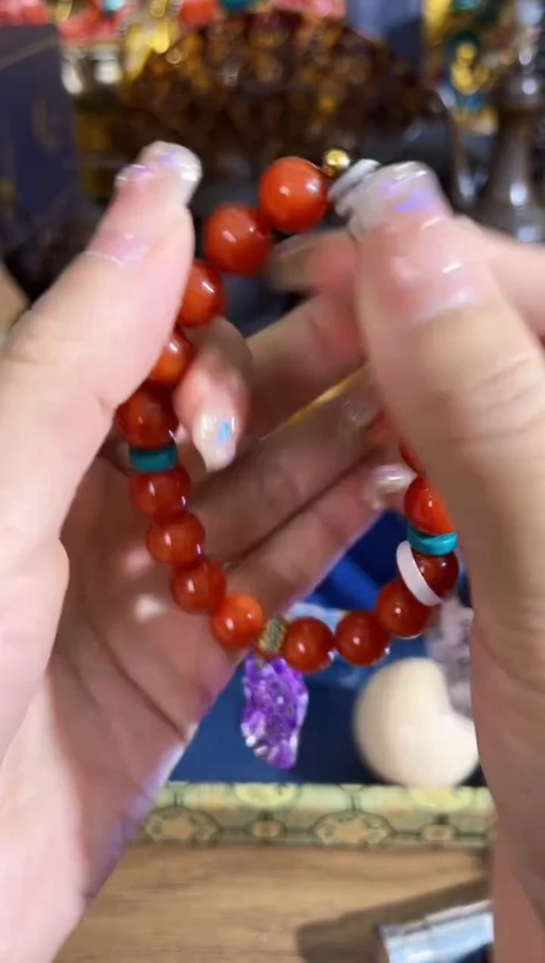 玛瑙/玉髓手链合金青瑶玉坊专属链接