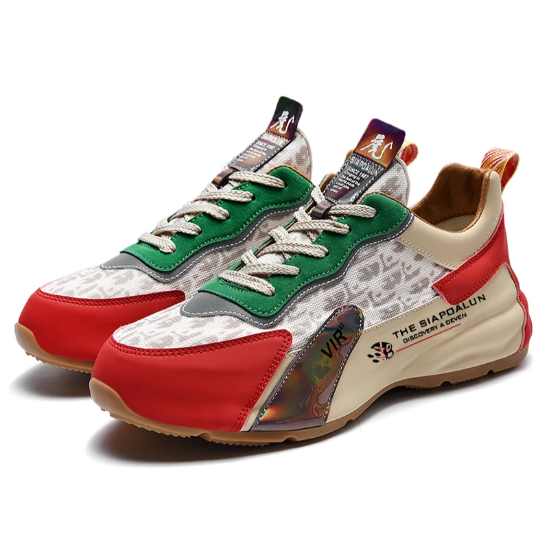 夏季新款男纯手工定制女鞋休闲时尚包底鞋国潮情侣鞋989