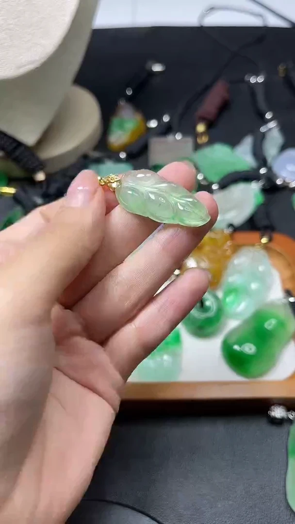 颈饰未镶嵌翡翠所见即所得 一图一物