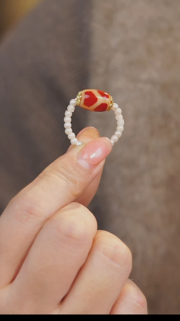 【闪购商品】玛瑙/玉髓戒指未镶嵌多样性发一